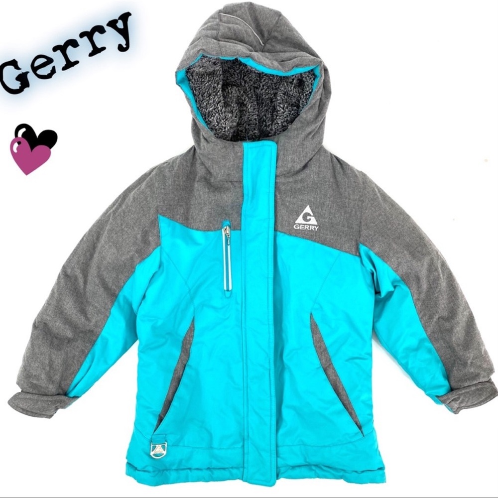 Gerry kids  teal & gray long sleeve Winter jacket